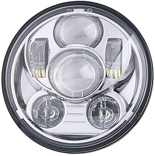 Eagle Lights 8900CG3-SCOUT Indian Scout Motorcycle Headlight Kit, Fits 2014+ Scout 60, Scout and Bobber, Chrome - color: Chrome