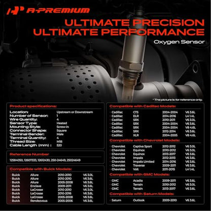 A-Premium Upstream and Downstream O2 Oxygen Sensor