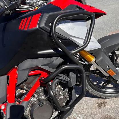 Highway Crash Bar Frame Falling Protector Bars Replacement for BMW G310GS G310 GS 2022-2026 Motorcycle Steel Engine Guard Bumper(Lower) - size: lower