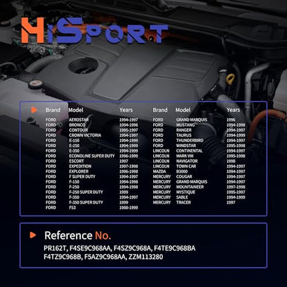 HiSport F4SE9C968AA Fuel Injection Pressure Regulator 2.7BAR ZZM113280 - size: HSFPR162T