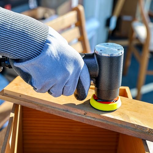 8 pcs 2 inch M6 Thread Hook and Loop Backing Pad for Mini Air Sander Polisher - color: Hook and Loop, size: 2 inch M6 Thread