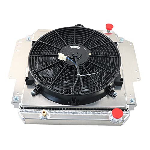 Aluminum Radiator for 1985-1995 Suzuki Samurai 2DR SPFTOP/HARDTOP SJ410,413 - size: 2-Row Radiator Fan Relay Kit