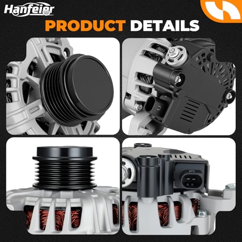 11693N Alternator for Toyota Corolla L4 1.8L 2014-2019 - size: 11693
