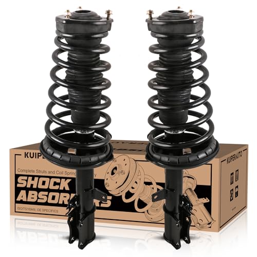 KUIPERAUTO 171957 171958 Rear Suspension Struts Shocks Complete Assembly Shock Absorbers w/Coil Spring Compatible for Toyota Camry 2.2L 1992 1993 1994 1995 1996 (Set of 2) - size: 2x Rear Struts, style: 92-96 Toyota Camry