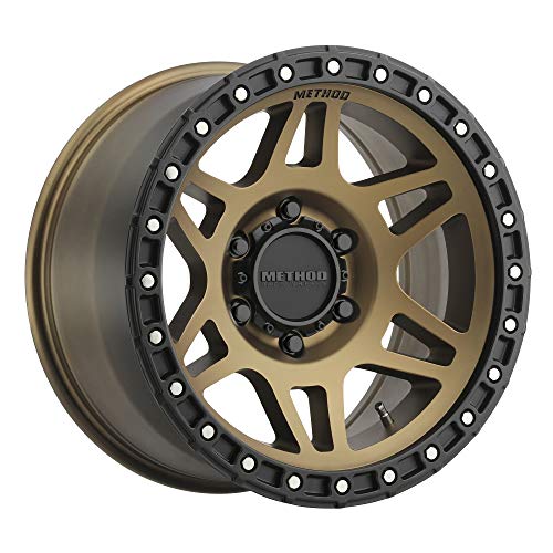 Method Race Wheels 312 Method Bronze/Black Street Loc 17x8.5" 6x5.5", 0mm offset 4.75" Backspace, MR31278560900 - color: Method Bronze/Black Street Loc, size: 17x8.5 inches, 6x5.5, 0/4.75"