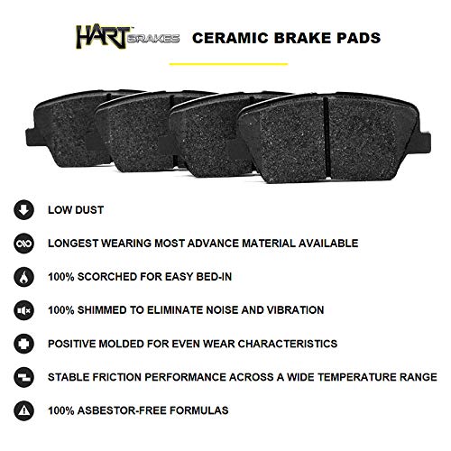 Hart Brakes Brake Kit Fits 2018-2021 Volkswagen Tiguan