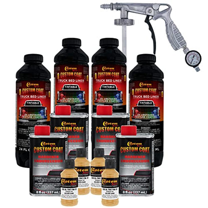 Custom Coat Golden Sand Spray-On Urethane Truck Bed Liner Kit, 1 Gallon