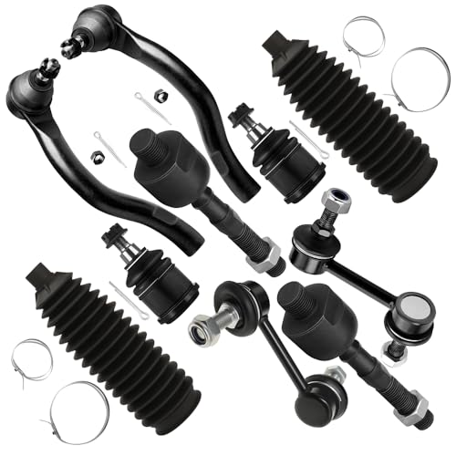 SCITOO 10pcs Front Tie Rod Kit Fits 2003-2007 for Honda for Accord