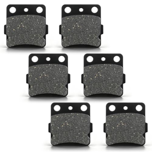 MOTOALL Front Rear Brake pads Set Repalcement for Honda TRX 300EX