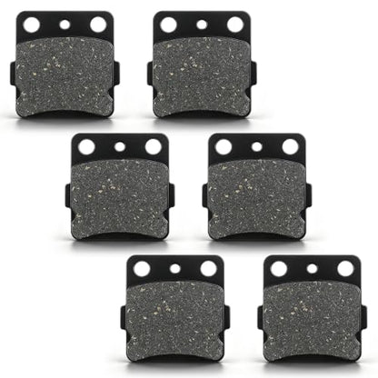 MOTOALL Front Rear Brake pads Set Repalcement for Honda TRX 300EX