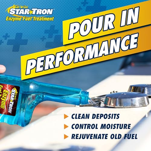 STAR BRITE Star Tron Enzyme Fuel Treatment - Gasoline - style: 16 Oz Treats 256 Gallons