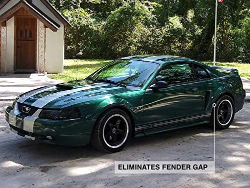 Lowering Springs | Linear Standard Rate Suspension Upgrade with 1.5-Inch Drop | Blue Finish Performance | Compatible with Ford Mustang Coupe 1979-2004 Excluding 1999-2004 Cobra - size: Touring (79-04 Coupe, Excluding 99-04 Cobra)