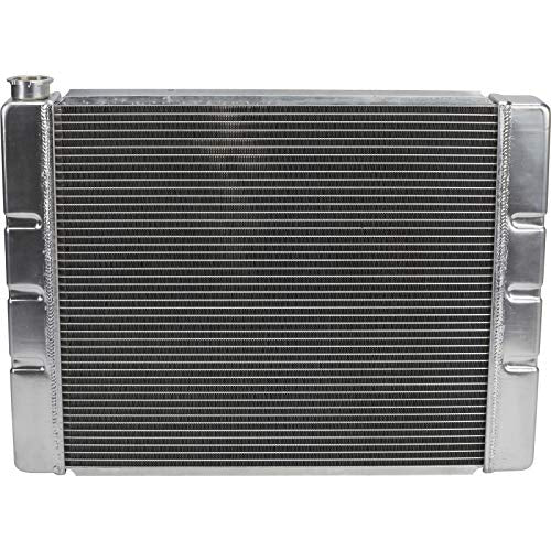 26 Inch Aluminum Radiator, For Chevy SBC/BBC, Crossflow - size: 26" Wide