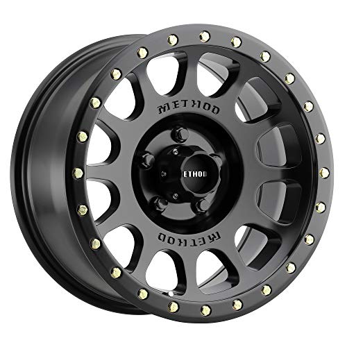 Method Race Wheels 305 NV Matte Black 17x8.5" 5x5", 0mm offset 4.75" Backspace, MR30578550500 - color: Matte Black, size: 17x8.5 inches, 5x5, 0/4.75"