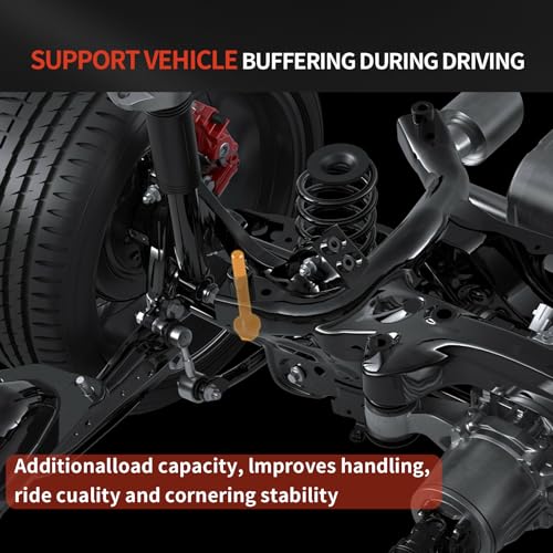 Rear Left & Right Suspension Coil Spring Set Compatible with Ela-ntra - size: 2007-2010 Ela-ntra 2.0L