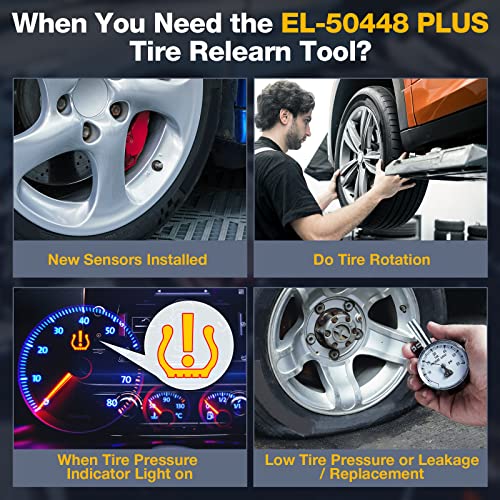 KINGBOLEN EL-50448 Plus TPMS Relearn Tool for Ford GM