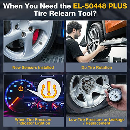 KINGBOLEN EL-50448 Plus TPMS Relearn Tool for Ford GM