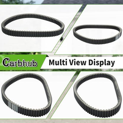 Carbhub ATV UTV Drive Clutch Belt Compatible with Hisun UTV ATV 800 1000 Strike 800 Massimo MSU 800 Cub Cadet Coleman UT800 Bennche Spire 800 Replace Part# 25300-F68-0000
