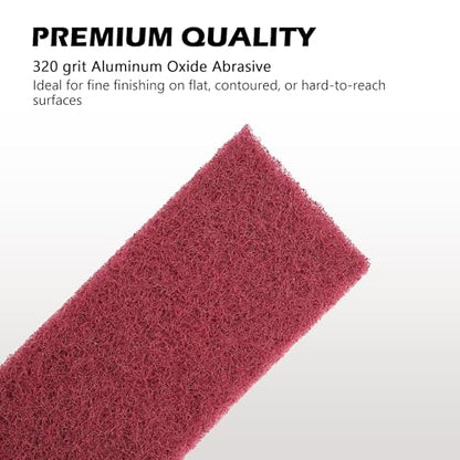 Maroon Scuff Pad Roll 2" x 30 ft - General Purpose Surface Prep for Auto Body, Woodworking & Paint - color: Maroon, style: 2 Inches * 30 Feet