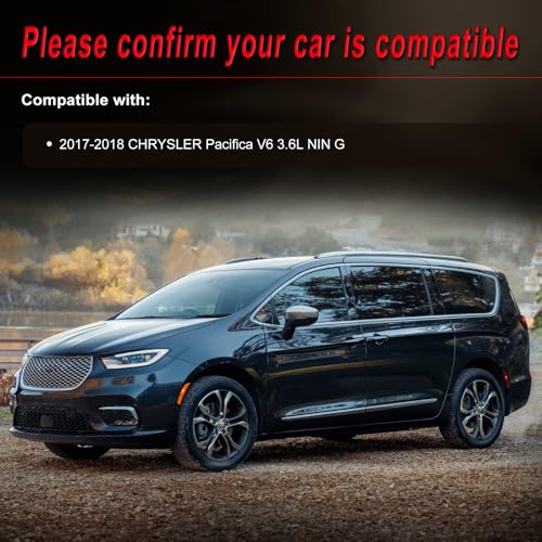 Alternator compatible with 2017-2018 Pacifica V6 3.6L NIN G - size: 2017-2018 Pacifica