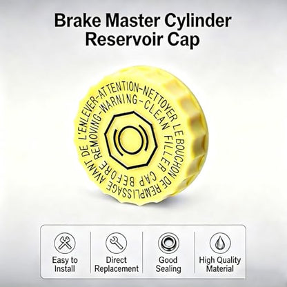 Brake Master Cylinder Reservoir Cap 4683656AB for Jeep Wrangler 2001-2017 for Dodge Journey 2009-2020