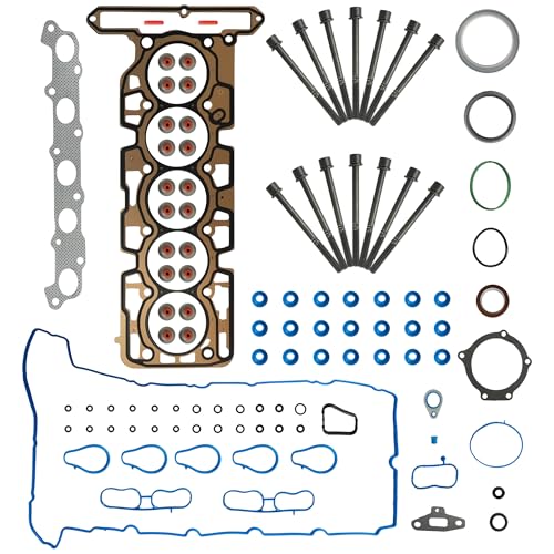 HS26390PT 3.5L 3.7L Head Gasket Set with Head Bolts for Chevy GMC 07-12 - size: 3