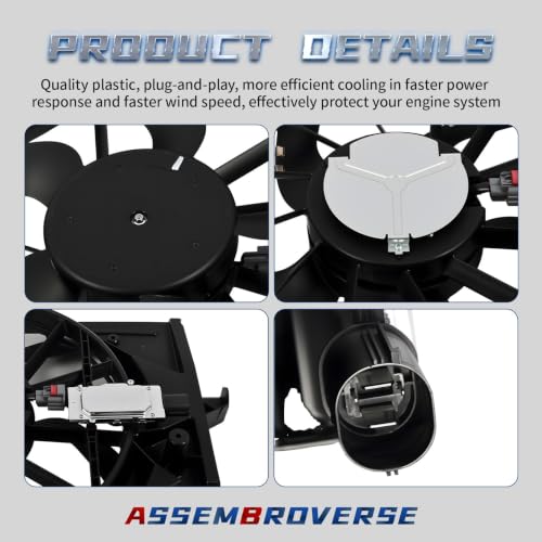 621045 Cooling Fan Compatible with Taurus Sable 2008-2012