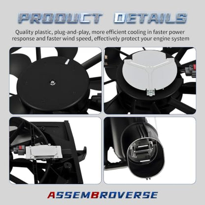 621045 Cooling Fan Compatible with Taurus Sable 2008-2012