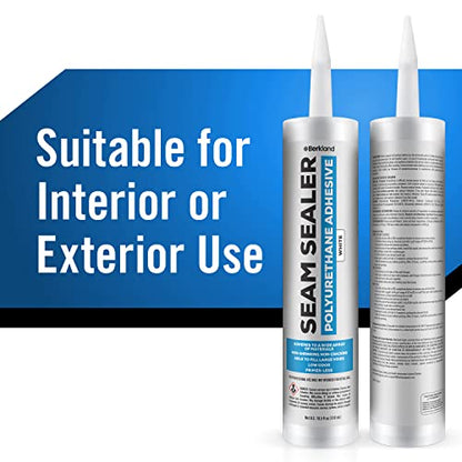 Berkland Polyurethane Seam Sealer, White - Paintable Auto Body Compound