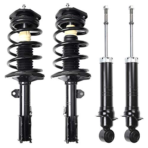 Front & Rear Complete Struts Shocks Assembly w/Coil Spring Fit for Toyota for Matrix 2003-2008 for Pontiac for Vibe 2003-2006