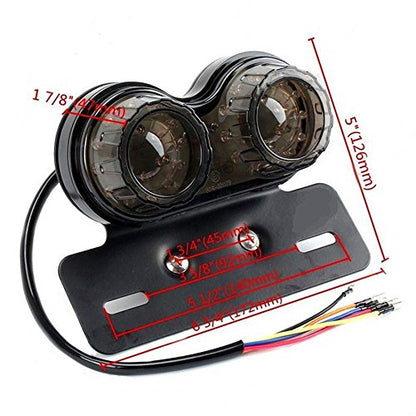 Anki HappiGo ANKIA 40-LED 40W Motorcycle Tail Light Integrated Running Lamp