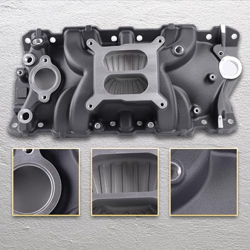 2701 Performance EPS Dual Plane SBC Intake Manifold Black - size: 2701 Black