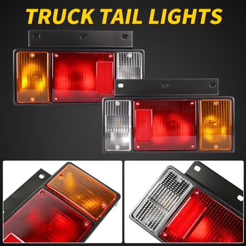 Truck Tail Light Bar Kit Replace for Isuzu Halogen With Bulbs - color: Tail Lights-H