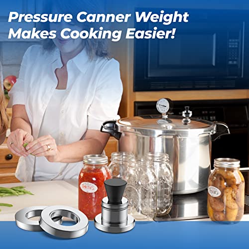 50332 3-Piece Pressure Regulator 5-10-15lb for Presto Pressure Cooker