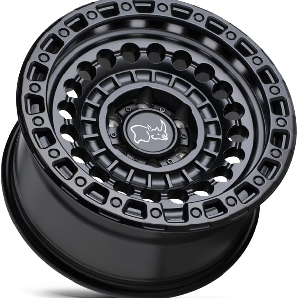 Black Rhino Hard Alloys SENTINEL 20X9.5 8X6.5 5.72 12mm MATTE BLACK - 2095STN128165M25 - color: MATTE BLACK, size: 20X9.5, 8X6.5, 5.72, +12mm