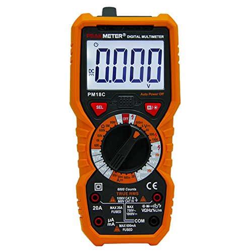 PM18C 6000 Counts True RMS Digital Multimeter