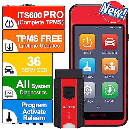 Autel MaxiTPMS ITS600 PRO TPMS Programming Tool