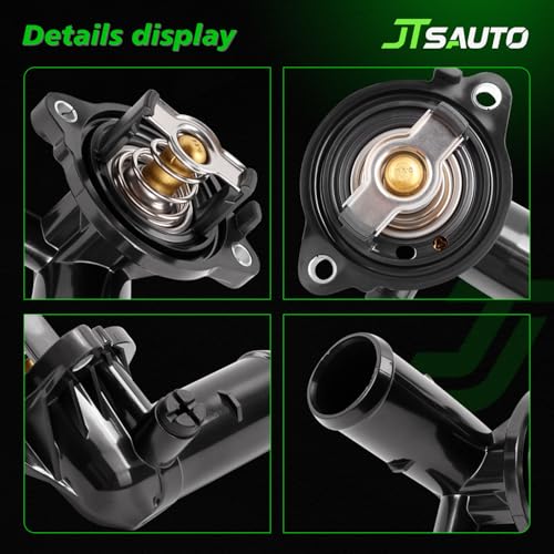 Engine Coolant Thermostat Housing Assembly for Wrangler JK Grand Cherokee - size: 902852