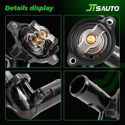 Engine Coolant Thermostat Housing Assembly for Wrangler JK Grand Cherokee - size: 902852