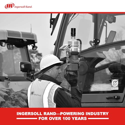 Ingersoll Rand W9491-K4E Cordless 1" High-Torque Impact Wrench Kit, Includes 4 BL2022 5.0Ah Batteries and Dual-Bay Charger - size: Standard Anvil, style: 4 Battery Kit
