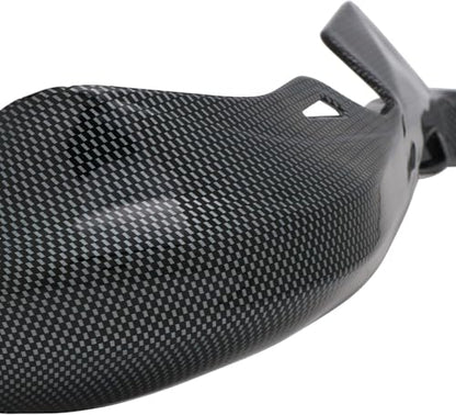 JFG RACING Dirt Bike Handguards for 7/8" and 1 1/8" Bar,Carbon Fiber Pattern - color: gray