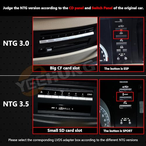 12.3" Android 13 Dual Screen Style Multimedia Blue Anti-Glare HD Screen for Mercedes-Benz 2006-2013 S CL Class W221 W216 NTG 3.0/3.5, Support Carplay Android Auto Mirror Link (8+128GB)
