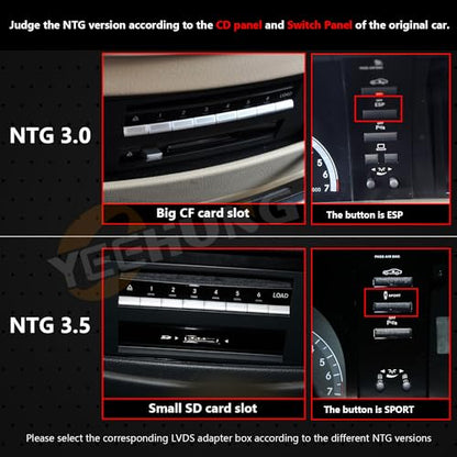 12.3" Android 13 Dual Screen Style Multimedia Blue Anti-Glare HD Screen for Mercedes-Benz 2006-2013 S CL Class W221 W216 NTG 3.0/3.5, Support Carplay Android Auto Mirror Link (8+128GB)