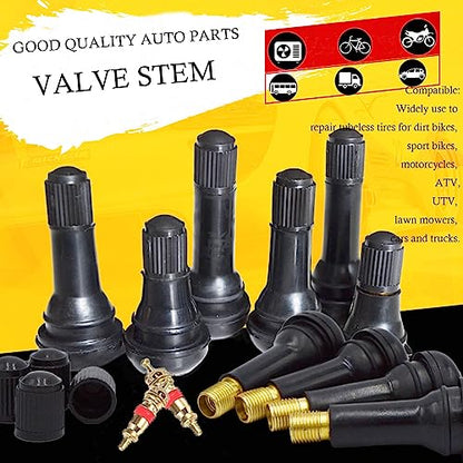 Valve Stem Puller Installer Tool, 10pcs TR412,10pcs TR413,10Pcs TR414