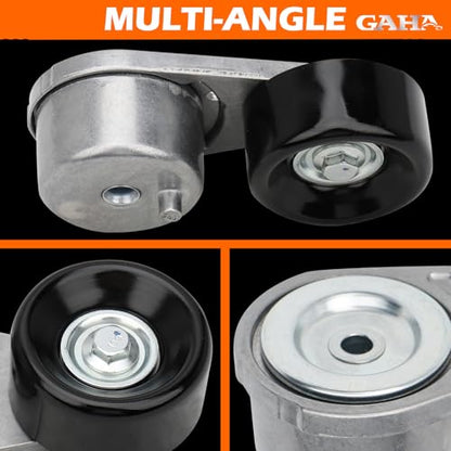 GAHA 38378 Belt Tensioner Assembly with Pulley, for Nissan Frontier 2005-19 - size: 11955EA20B