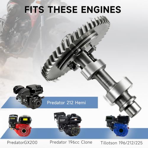 212 .265 Hemi Hot Cam Camshaft for predator 212cc Engine