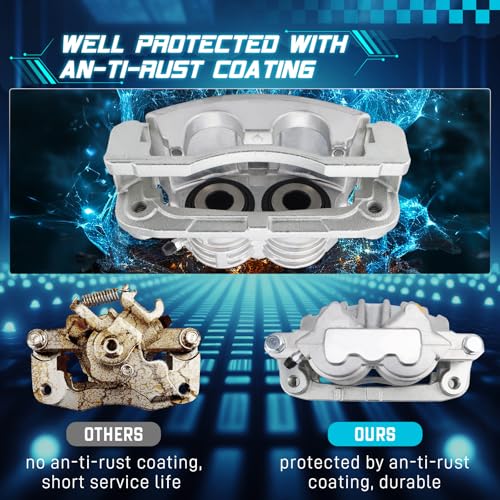 IRONTEK 18B4799A Front Right Passenger Side Brake Caliper - color: Front Right