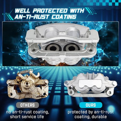 IRONTEK 18B4799A Front Right Passenger Side Brake Caliper - color: Front Right
