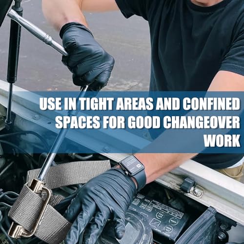 Heavy Duty Filter Strap Wrench, for Up to 6-1/2 in Oil Filter Strap Removal