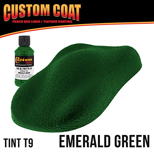 Custom Coat Emerald Green 1.5 Gallon Urethane Spray-On Truck Bed Liner Kit